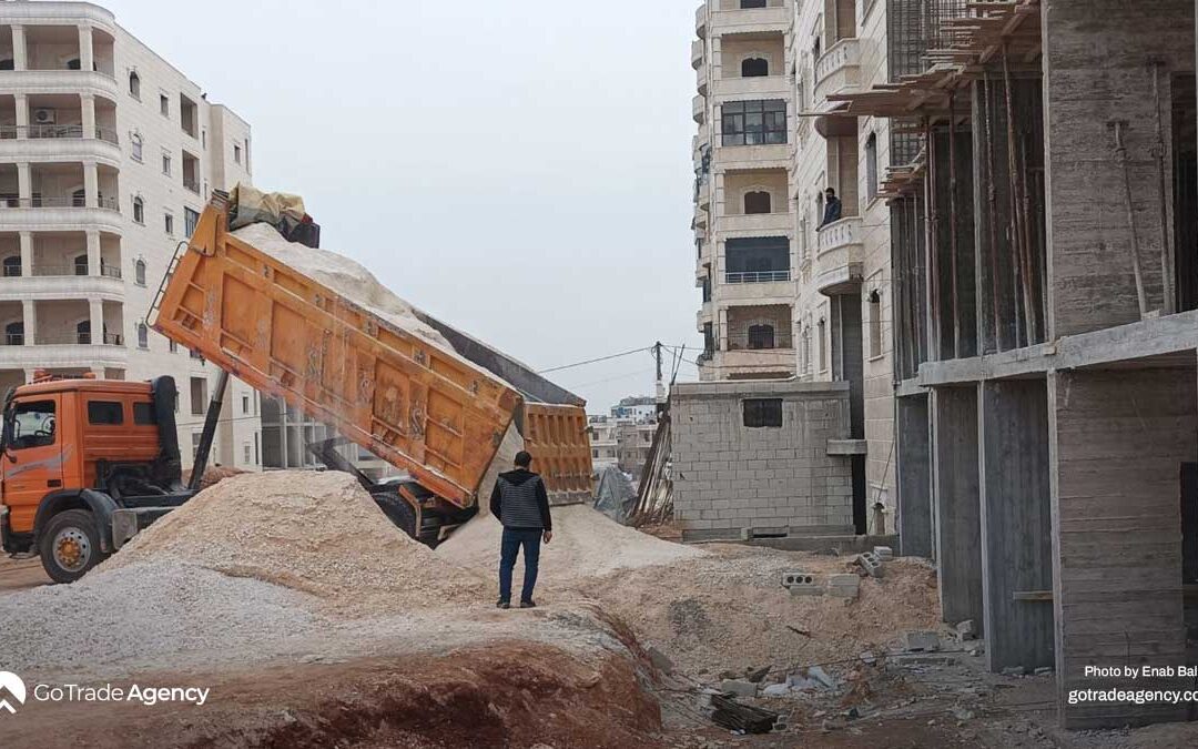 Construction Material Exports Fuel Syria and Middle East Rebuild