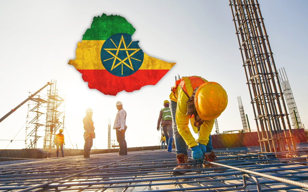 Construction in Ethiopia is on the rise, as the country is working to build infrastructure, housing, and business projects